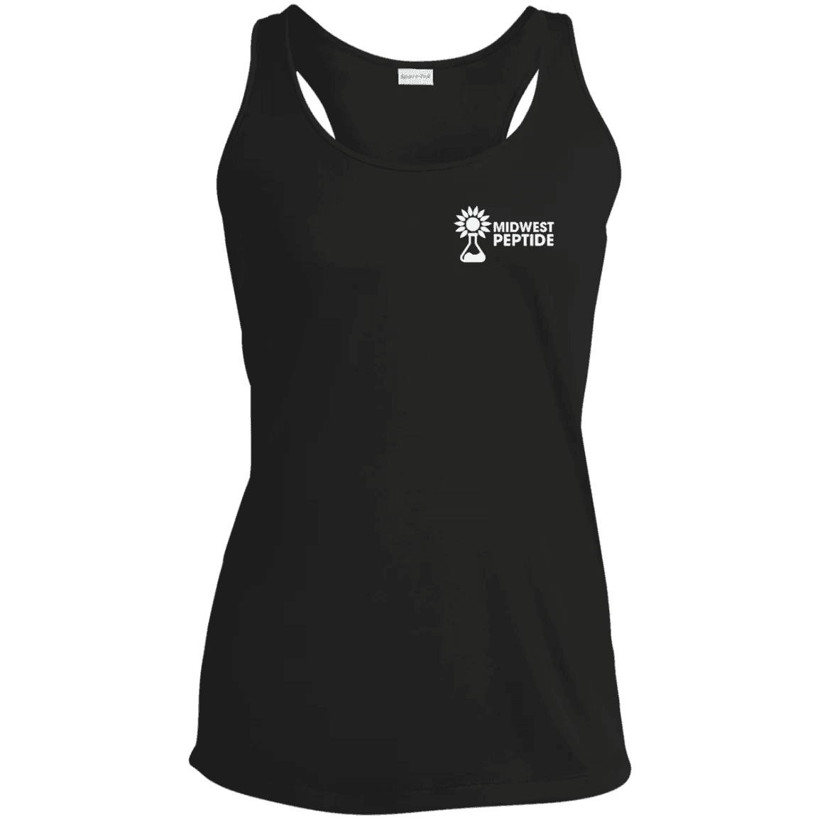 Ladies Racerback Tank - Black